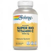 Solaray, Super Bio Vitamin C, Timed Release, 360 แคปซูล หมดอายุ 10/2026