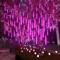 322412 Page 3050cm LED Meteor Shower Fairy String Garland Curtain Lights Christmas Decor Outdoor Wedding Street Gardens Decor.