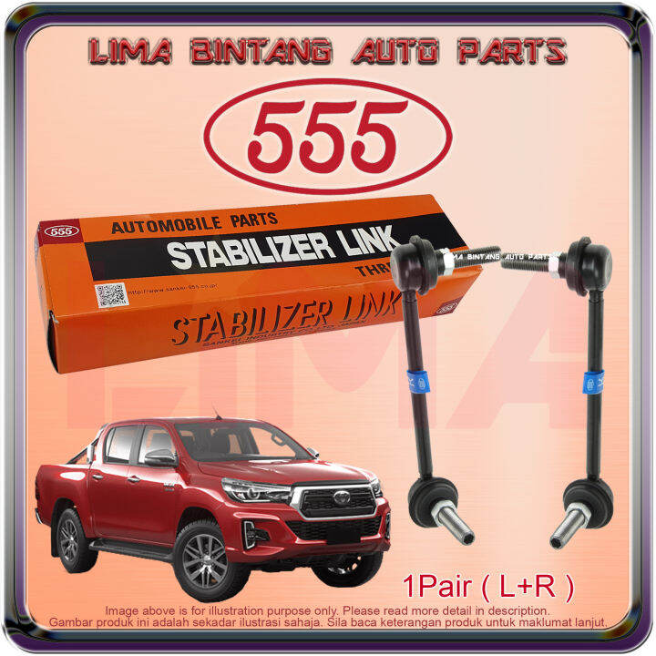 Toyota Hilux Revo GUN125 GUN126 Front Stabilizer Link , Absorber Link