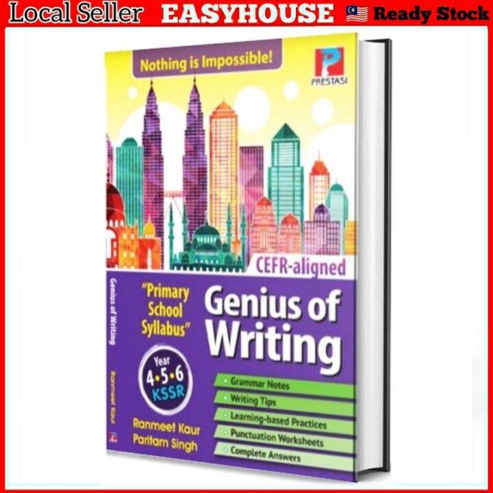 🔥LOCAL SELLER🔥 PRESTASI Buku Bahasa Inggeris Karangan Essay Genius Of ...