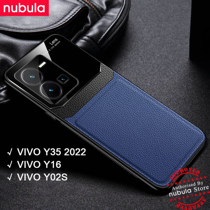 nebula-สำหรับ-vivo-y35-2022-vivo-y16-vivo-y02s-ปลอก-hard-grained-หนังโทรศัพท์มือถือปกหลัง-plexi-แก้วโทรศัพท์มือถือ-vivo-y02s-y35-y16โทรศัพท์มือถือกรณีป้องกันการกระแทกสำหรับ-vivo-y35-y16-y02s