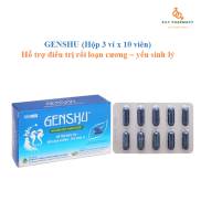 Genshu - Sản phẩm thảo dược hỗ trợ Đtrị Rối loạn cương - yếu sinh lý