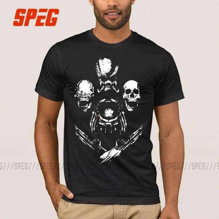 trophy-hunter-aliens-vs-predator-men-t-shirts-male-100-cotton-short-sleeve-t-shirt-tops