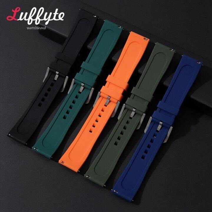 quick-relase-silicone-watch-strap-20mm-22mm-sports-waterproof-rubber-watchband-with-stainless-steel-buckle-smartwatch-band-straps