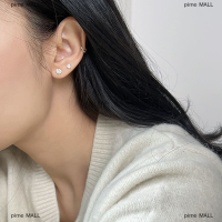 pime MALL 1คู่3 4 5มิลลิเมตรคริสตัลเพทายหู studs ต่างหูสำหรับผู้หญิงสแตนเลสกระดูกอ่อนห่วงหูเจาะกระดูกเล็บของขวัญเครื่องประดับ