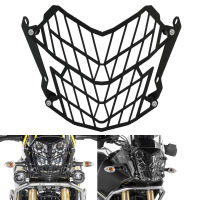 Black Motorcycle Parts Aluminum Front Headlight Headlamp Head Light Lamp Grille Protector Shield Guard Protection Grill Screen Protective Cover For YAMAHA Tenere 700 XTZ XT 700 Z T7 XT700Z XTZ700 XTZ07 2018 2019 2020 2021 2022