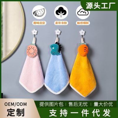 [COD] Face soft towel hand can be hung super absorbent childrens baby cute