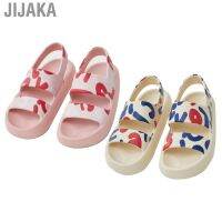 COD Jijaka Summer EVA Sandals  Colorful Print Women Platform for Indoor Wear