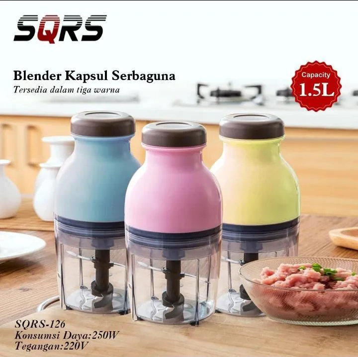 Blender kapsul elektrik 3 warna serbaguna Lazada Indonesia