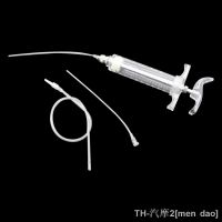 hot【DT】™  Feeding Syringe Oral Gavage Needle Outer Diameter 2mm/3mm Length About 30cm/13.5cm Silicone Hose