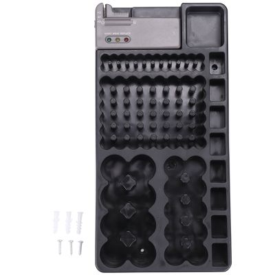 Battery Storage Organizer Holder with Tester - Battery Caddy Rack Case Box Holders Including Battery Checker For AAA AA C D 9V And Small Watch Batteries