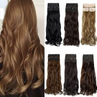 3pcs Set 18 24Hair Extensions Full Head Clip In Extensions for Women Thick Natural Hair Extensions Silky Straight Curly