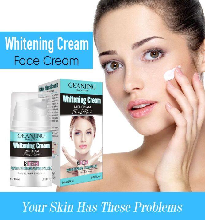 guanjing-extra-whitening-cream-60ml-ครีมแก้สิว-ฝ้า-หน้าใส