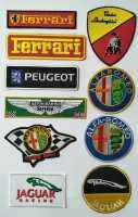 อาร์ม ตัวรีดติดเสื้อ อาร์มปัก Patch ตกแต่งเสื้อผ้า หมวก กระเป๋า #Ferrari #PEUGEOT #ASTON MARTIN #ALFA ROMEO #JAGUAR #Lamborghini