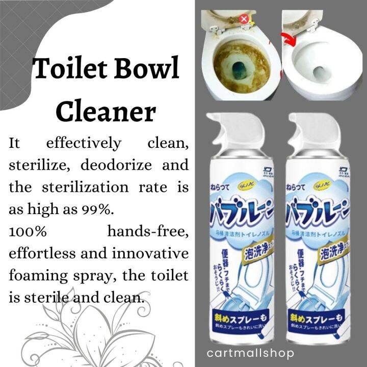 Bathroom Cleaner Toilet Bowl Cleaner Multifunctional Foam Cleaning ...