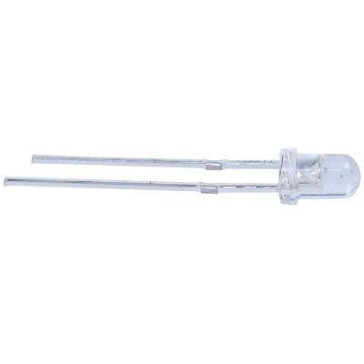 40 Pieces 3mm White LED Lamp Light Emitting Diode DC 2.5V-3V