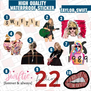 Shop Vinyl Sticker Waterproof Taylor Swift with great discounts and prices  online - Feb 2024