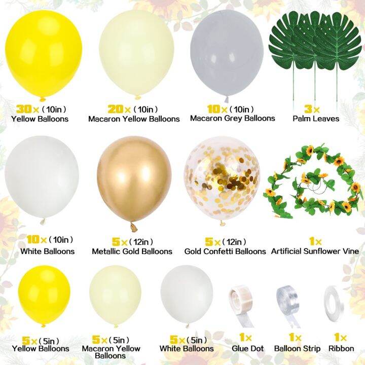 aperil-102pcs-balloon-set-lemon-yellow-theme-party-decorations-kit-with-flower-vine-with-sunflower