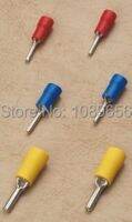 ◐ PTV1.25-13 needle Pre - insulated terminals Cold pressed terminals 1000pcs