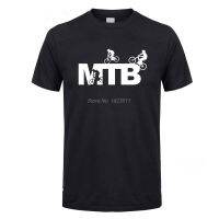 สนุก Tee เสื้อ MTB Cycle โลโก้ตลก Mounn Biker ขี่จักรยานชายผ้าฝ้ายแขนสั้น TShirt ยอดนิยมวัยรุ่น Funky เสื้อยืด Harajuku S-5XL