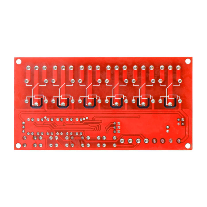 โมดูลรีเลย์6ช่อง5โวลต์12โวลต์24โวลต์โมดูลรีเลย์คณะกรรมการโล่ด้วย-optocoupler-สนับสนุนทริกเกอร์ระดับสูงและต่ำสำหรับ-a-rduino