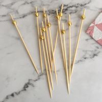 100 Pcs Toothpicks Skewers Appetizers Cockrings Fruit Picks Fruities Charcuterie Accessories Delicatessen