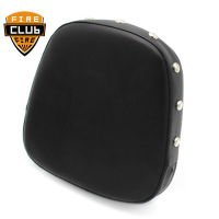 Universal รถจักรยานยนต์พนักพิง Sissy Bar Back Rest Cushion Pad Rivet Seat Cover Pads สำหรับ Honda สำหรับ Suzuki สำหรับ Yamaha