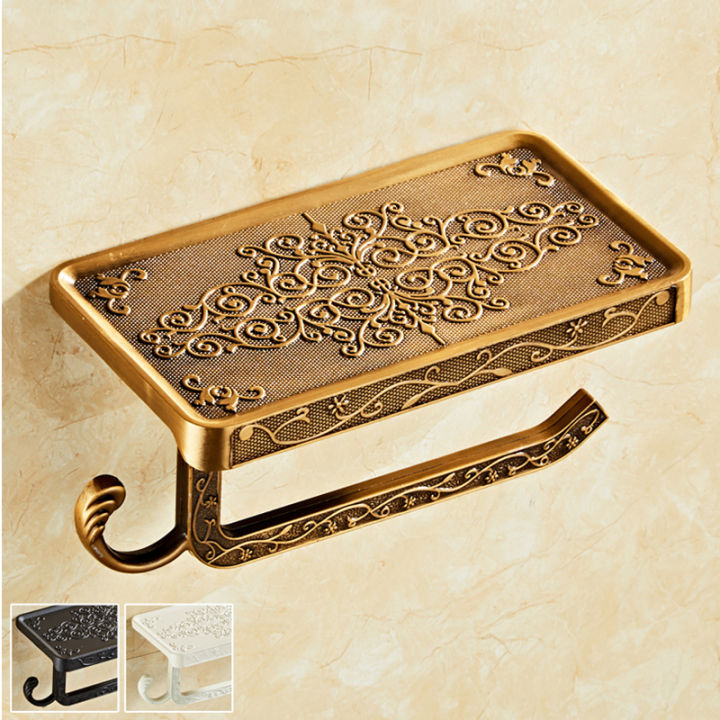 antique-vintage-bronze-carving-bathroom-with-phone-shelf-towel-roll-tissue-aluminum-rack-toilet-paper-holder-creative-wall-boxes