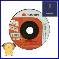 แผ่นไฟเบอร์เจียรเหล็ก PUMPKIN บาง AC NO.80 4 นิ้วMETAL GRINDING WHEEL (THIN) PUMPKIN AC NO.80 4" **จัดส่งด่วนทั่วประเทศ**