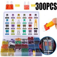 300pcs 5/7/10/15/20/25/30A Fuse Car Blade Fuse Assortment Assorted Kit Mini Small Size Blade Set Auto Truck Automotive Fuse Electrical Circuitry Parts