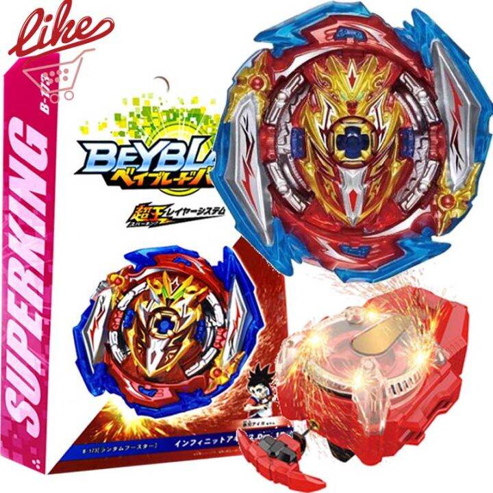 Ready Stock !!! Laike Beyblade B173 Infinite Achilles Beyblade Burst ...