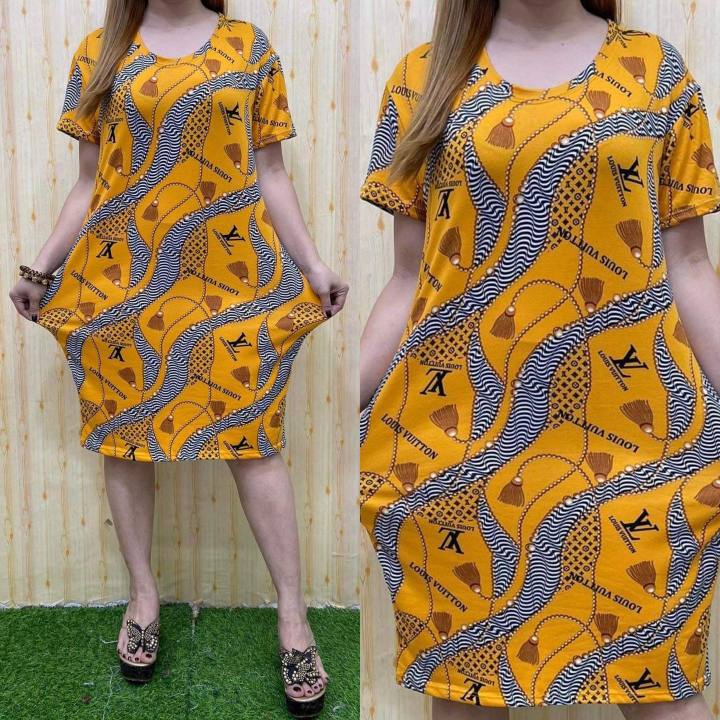 YAYAMANIN LOOSE DRESS WITH SIDE POCKET HIGH QUALITY SOFT COTTON FABRIC ...