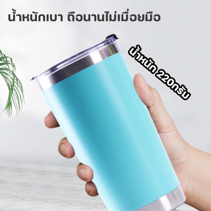 แก้ว-20oz-แก้วเก็บความเย็น-แก้วเก็บความร้อน-แก้วเยติ-แก้วน้ำเก็บความเย็น-แก้วน้ำ-เก็บความ้เย็นได้ดี-แก้วสแตนเลส