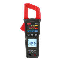 UNI-T UT202BT Clamp Meter 9999 Counts Handheld Digital Clamp Type Multimeter Voltmeter Ammeter Continuity Hertz Temperature Tester NCV Universal Meter Multifunctional Tester with Peak Capturing LPF Surge Current BT Function