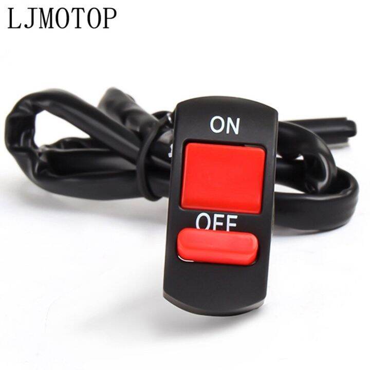 Motorcycle Switches Connector Handlebar Switch ON/OFF Button For Yamaha ...