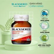 Blackmores vitamin D3 1000IU - Viên uống giúp xương chắc khỏe của Úc 60