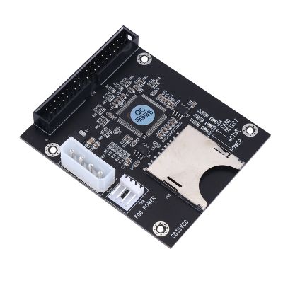 SD Card Module Adapter Card High Speed Riser Card Capacity 3.5 IDE SD 40Pin Male for 128GB SDXD Card
