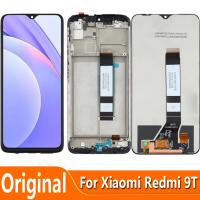 6.53 quot; For Xiaomi Redmi 9T LCD Display Touch Screen Digitizer Assembly With Frame J19S M2010J19SG M2010J19SY