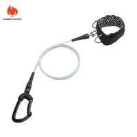 Flameer สายคล้องฟรีไดฟ์วิ่งเชือกนิรภัยสำหรับกีฬาทางน้ำ Alat Snorkeling