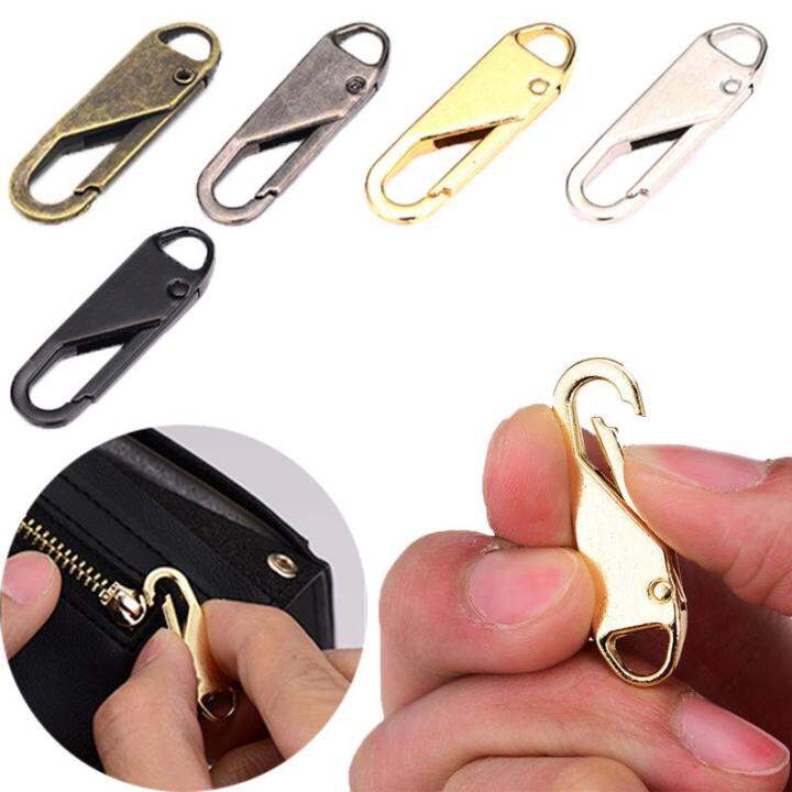 510Pcs Zipper Slider Puller Instant Zipper Rep Replacement Bad Buckle