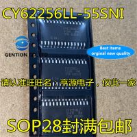 【Fast-selling】 10Pcs CY62256LL CY62256LL-55SNI SOP24หน่วยความจำ Static ชิปหน่วยความจำ100% และ Original