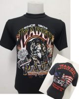 เสื้อยืดฮาเลย์ Harley-Davidson ผ้าบาง50 ผ้ามุ้ง ผ้าบางใส่สบาย สไตล์วินเทจ ป้ายVintage 3D EMBLEM [ S M L XL ]