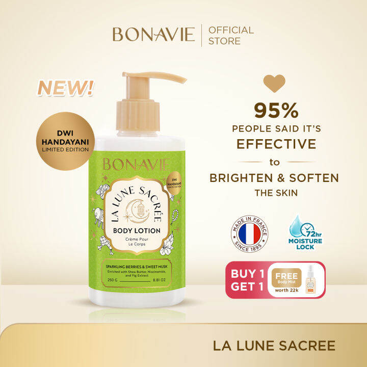 BONAVIE Body Lotion La Lune Sacree Lazada Indonesia