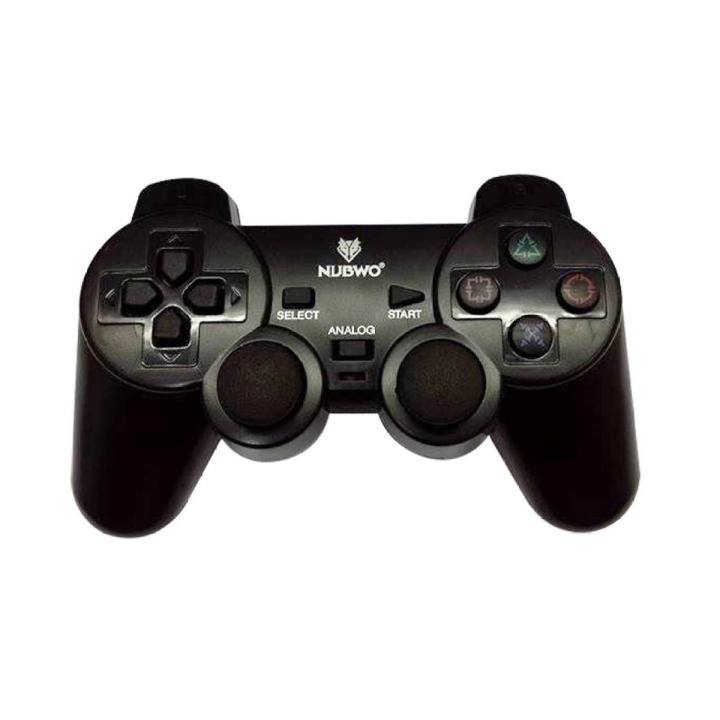 nubwo-nj-31-gaming-joy-controller-wireless-usb-จอยเกมมิ่งไร้สาย-สำหรับ-pc-ps2-ps3-สีดำ