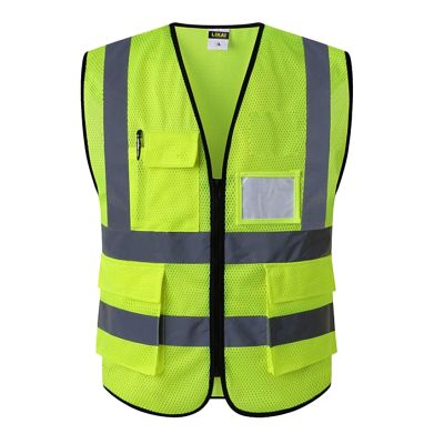 1 Pcs Motorcycle Reflective Clothing Safety Vest Body Safe Protective Device Traffic Facilities For Racing Running Sports 3 Size