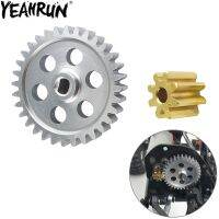 YEAHRUN Transmission Gearbox Gears and Motor Set 32T 8T for 1/24 Crawler SCX24 90081 AXI00001 002 004 006