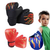 Child Kids Boxing Gloves Wraps Kickboxing Training Equipment Sports Boxing Gloves for Children Gym Home Indoor Workout