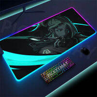 Valorant ขนาดใหญ่ RGB Gamer M Ousepad 40x90เซนติเมตรแผ่นรองเม้าส์เล่นเกม Mousepads LED แป้นพิมพ์เสื่อส่องสว่างโต๊ะแผ่นแผ่นรองเมาส์สำหรับ PC