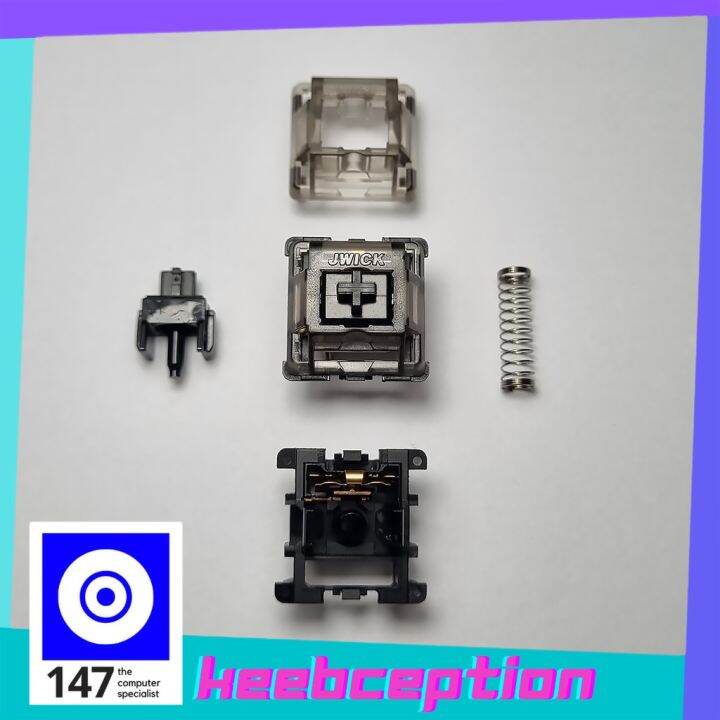 JWK JWICK Ultimate Black Linear Switch (10 pcs) Lazada PH