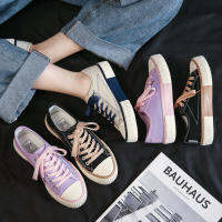 Kasut Perempua kasut kanvas womens low-help Korean version of the tide girls shoes student shoes